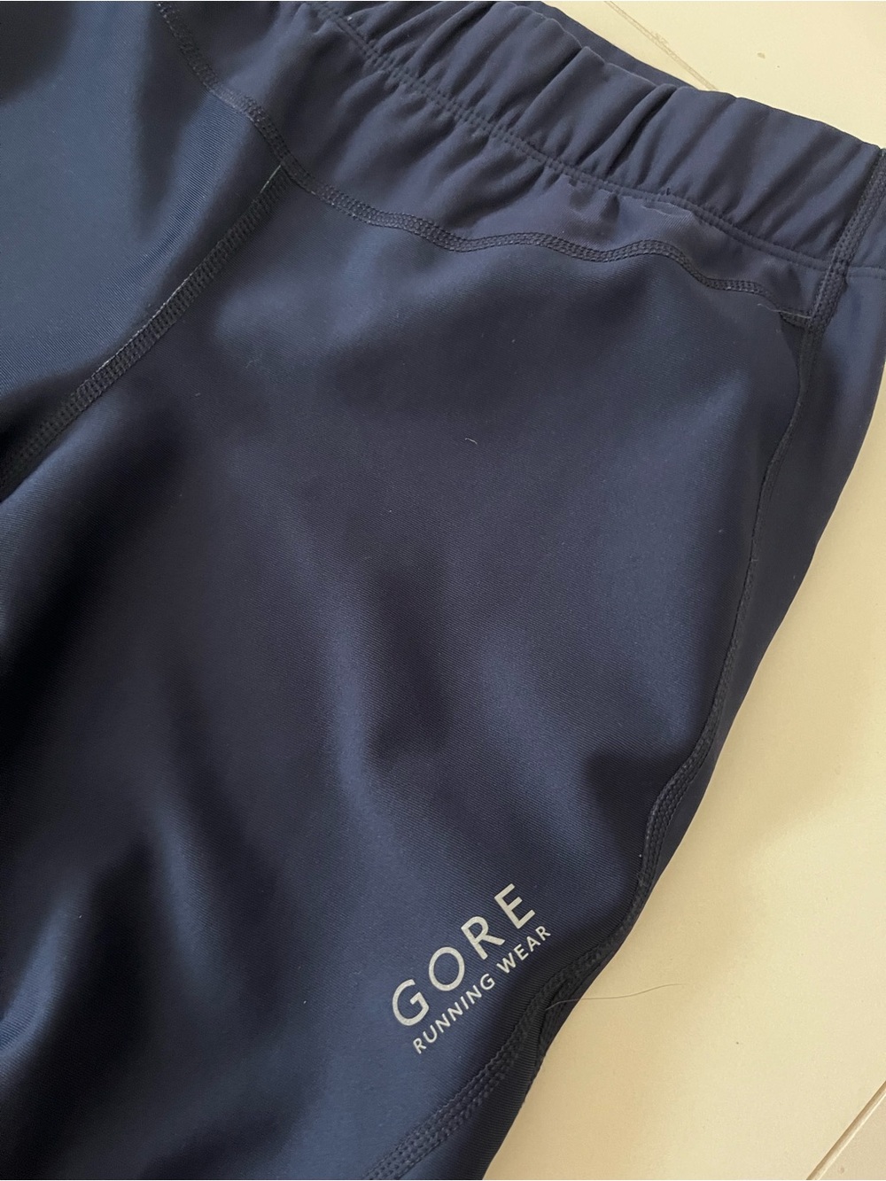 Gore running wear windstopper Women’s Navy and Pink RunningTights size M - Picture 3 of 10